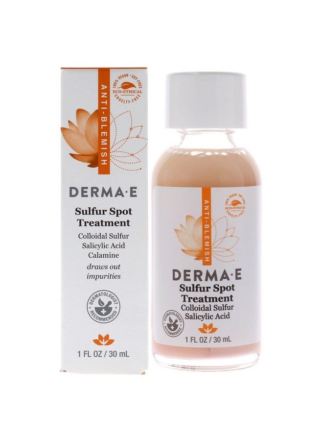 derma-e Sulfur Spot Treatment Unisex 1 Oz - Image 2