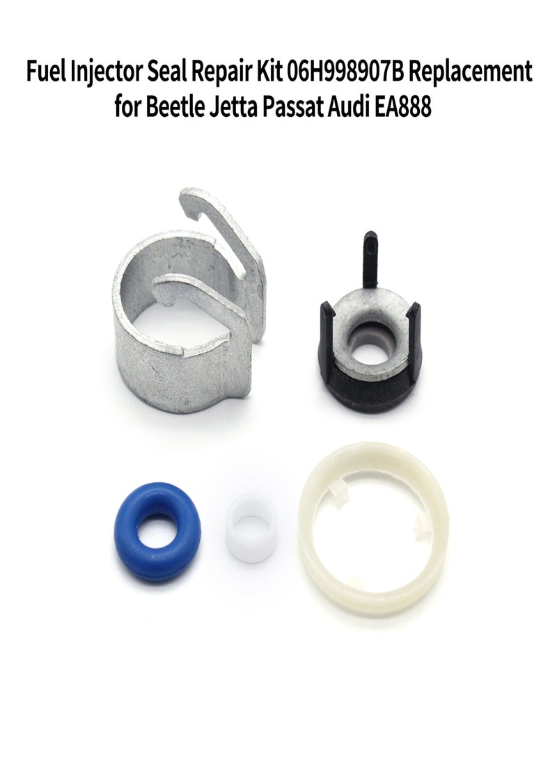 Generic Fuel Injector Seal Repair Kit 06H998907B Replacement for Beetle Jetta Passat Audi EA888 - Image 2