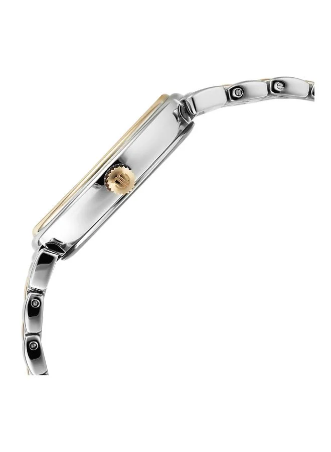 تيتان Women Analog Display Watch With Silver & Rose Gold Stainless Steel Strap - 95242KM01