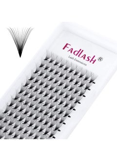 FADLASH Eyelash Extensions Premade Fans Eyelash Extensions C CC D DD Curl Pointy Tip Pre Fan Eyelashes Premade Lash Extension Fans Volume Lash Extensions Pre Made Volume Lashes (7D-0.07C, 11mm)  - Image 1