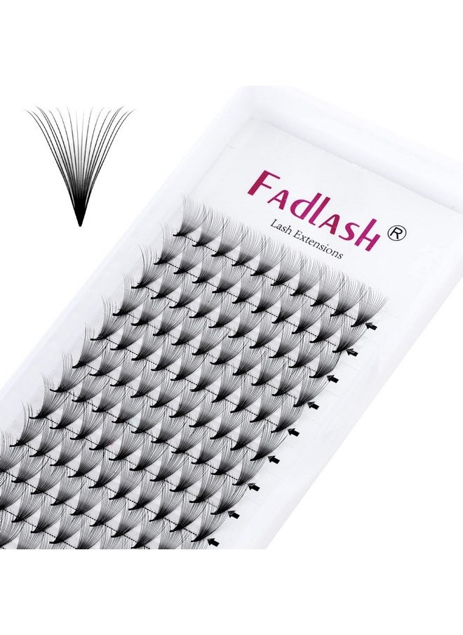 FADLASH - Eyelash Extensions Premade Fans Eyelash Extensions C CC D DD Curl Pointy Tip Pre Fan Eyelashes Premade Lash Extension Fans Volume Lash Extensions Pre Made Volume Lashes (7D-0.07C, 11mm) - Image 1
