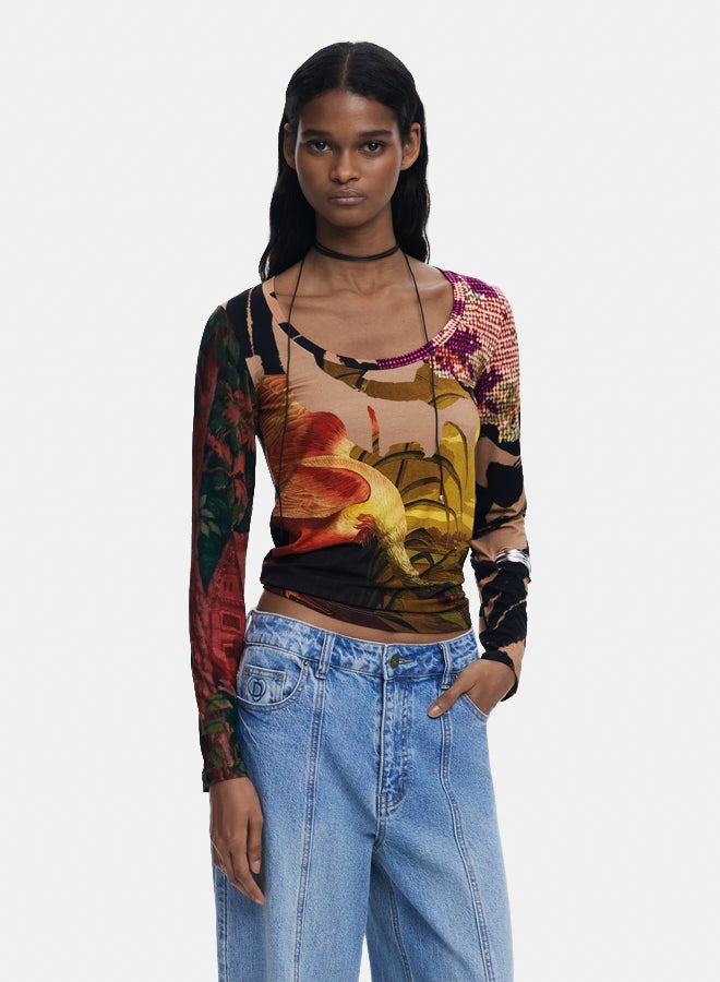 DESIGUAL T-shirt designed by Mr. Christian Lacroix - Image 2
