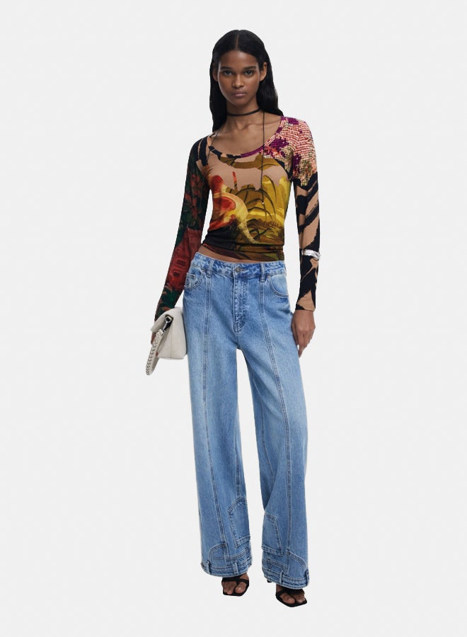 DESIGUAL T-shirt designed by Mr. Christian Lacroix - Image 1