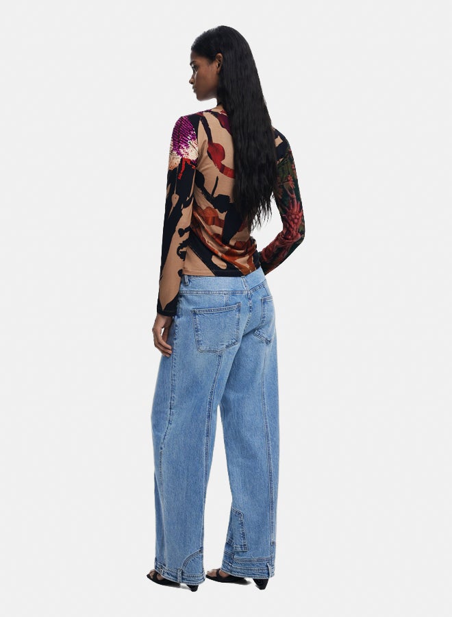 DESIGUAL T-shirt designed by Mr. Christian Lacroix - Image 4