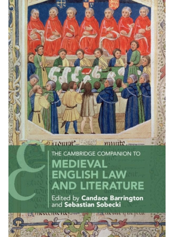 The Cambridge Companion to Medieval English Law and Literature - Paperback
