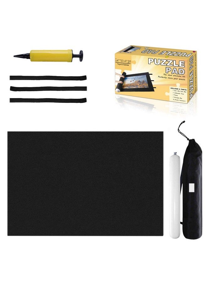 Genovega Jigsaw Puzzle Mat Roll Up - 2000 1500 500 Pieces Saver Large Puzzles Board for Adults Kids, Storage and Transport Premium Pump Puzzle Glue Felt Mat Inflatable Tube Cover Keeper Pad Holder Organizer - Image 2