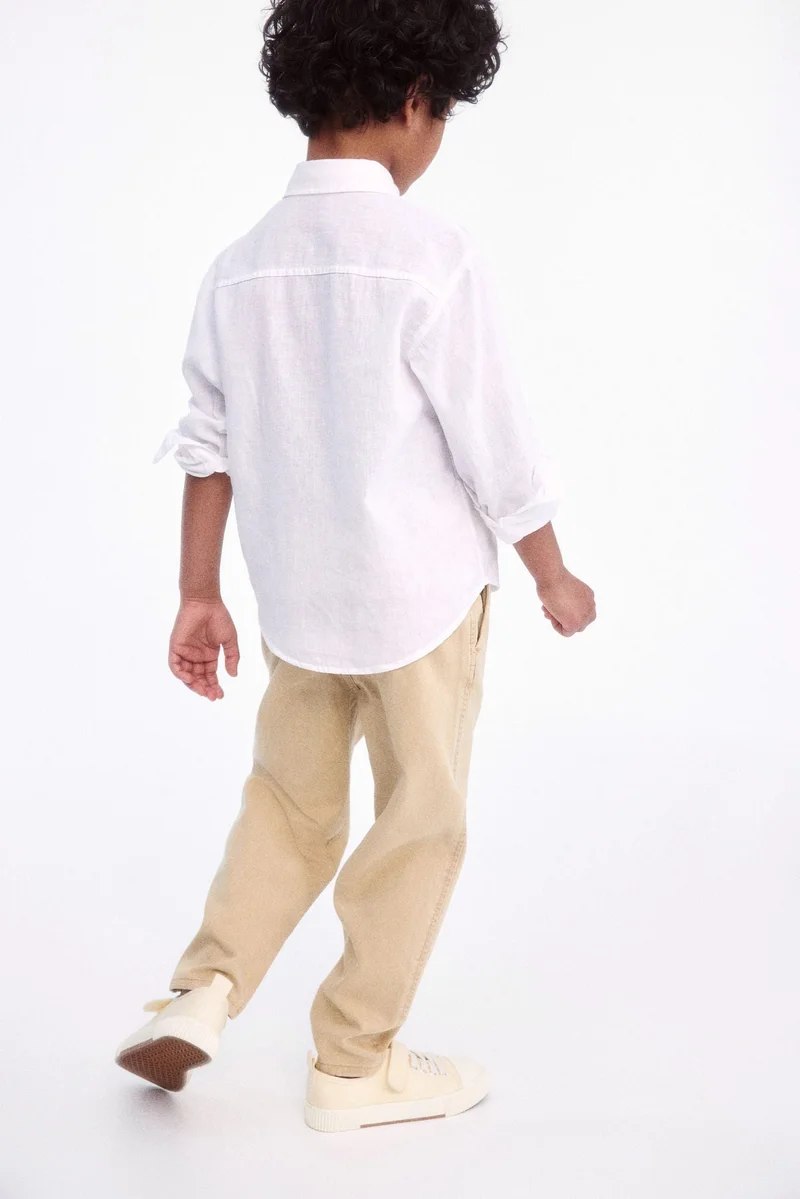 H&M Loose-fit tapered twill chinos