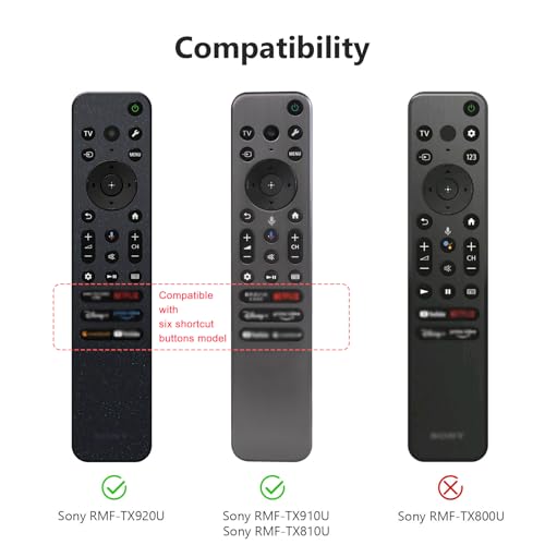 Smashtronics - Silicone Case Cover for Sony TV Remote Control, Sony Remote Cover (RMF-TX800 - Luminous Green) - Image 2