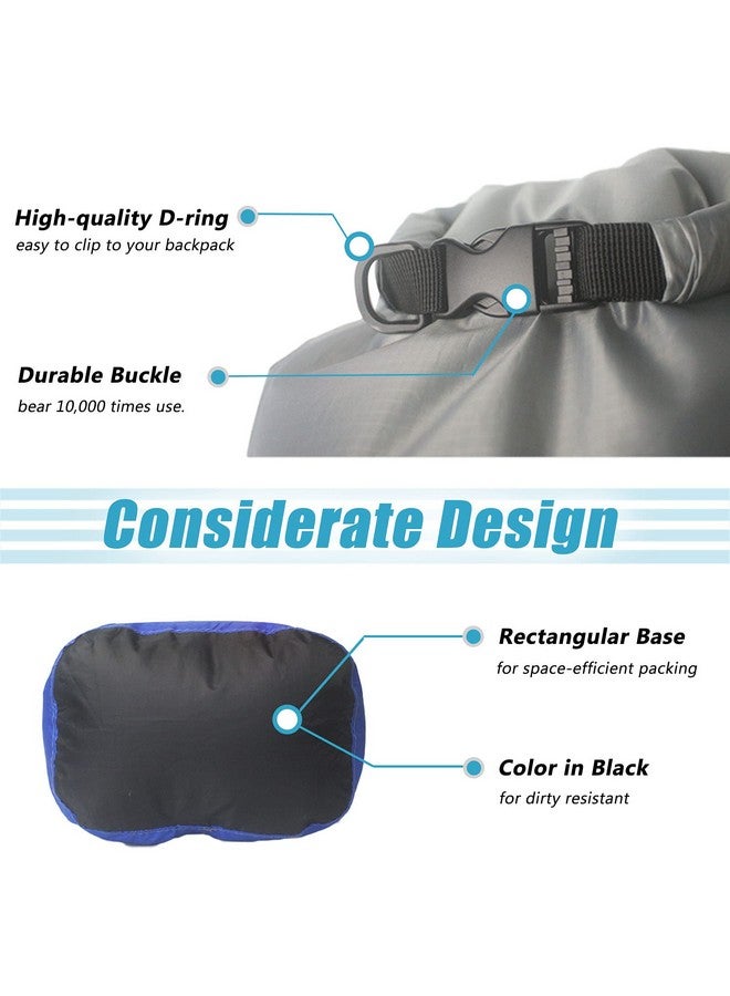 Frelaxy Dry Bag 3-Pack/5-Pack, Ultralight Dry Sack, Outdoor Bags Keep Gear Dry For Hiking, Backpacking, Kayaking, Camping, Swimming, Boating  - Image 4