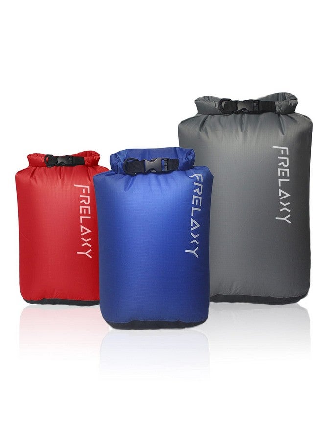 Frelaxy Dry Bag 3-Pack/5-Pack, Ultralight Dry Sack, Outdoor Bags Keep Gear Dry For Hiking, Backpacking, Kayaking, Camping, Swimming, Boating  - Image 1