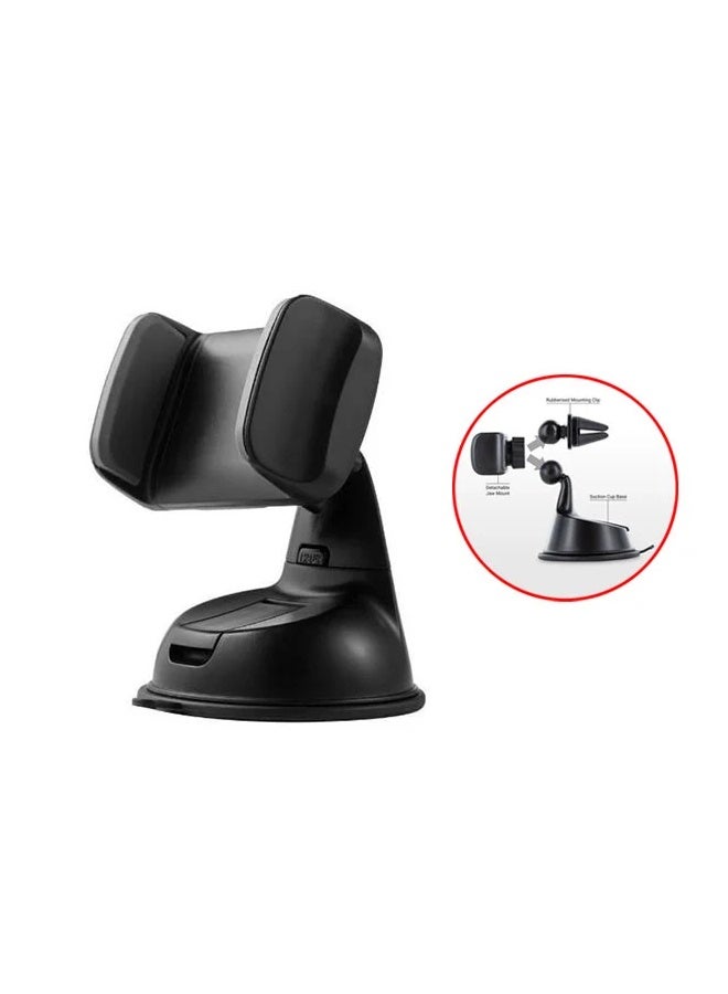 360 Degree Car Phone Holder Mounted on Windshield or Air Conditioning Vents - B24 - Image 2