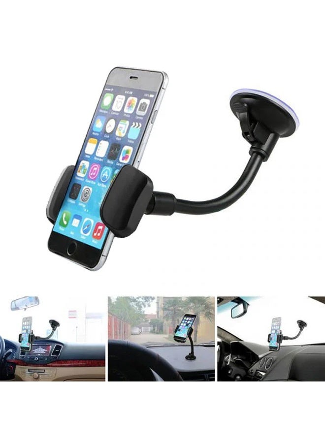 360 Degree Car Phone Holder Mounted on Windshield or Air Conditioning Vents - B24 - Image 4