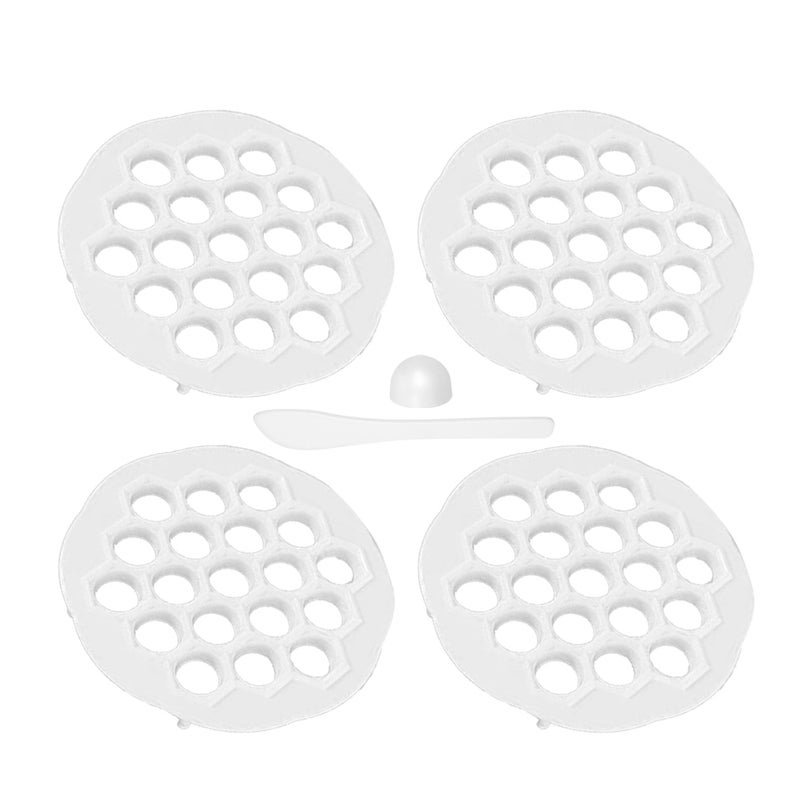 4 Sets Russian Ravioli Maker Dumpling Maker Press Kitchen Tool For Chinese Dumplings Pierogi Ravioli Dough Press For Family Gatherings - Image 1