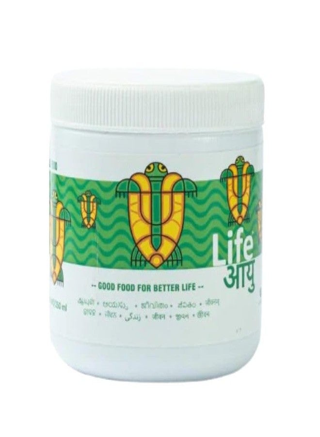 طعام كينكو لايف أيو للسلاحف البالغة 100 غرام - نظام غذائي أيورفيدي غني بالسبيرولينا والكالسيوم لقشرة قوية وصحة أمعاء وهضم أفضل