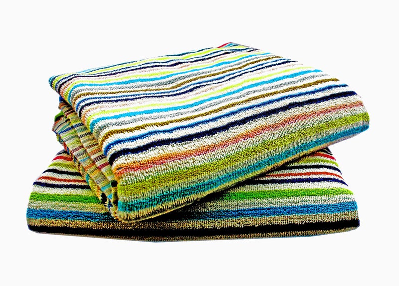 Space Fly Premium Luxury Soft & Cotton Striped, Large Size Bath Towels, Touch to Good Feel (Size: 28X59 Inch) (Set of 2) - Image 2