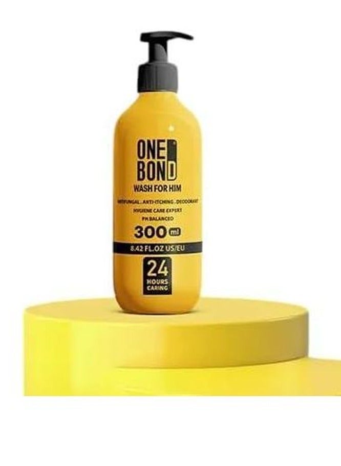 وان بوند غسول للمناطق الحساسة للرجال برائحة المانجو - 300 مل - Image 1