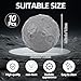 HSLCGF 10 Pack Moon Stress Balls 28 inch Hand Muscle Exercise Pressure Ball Soft Foam Stress Relief Anxiety Fidget Relief Squeeze Ball for Student Adult School Office Festivals Gifts Grey 10 - Image 4
