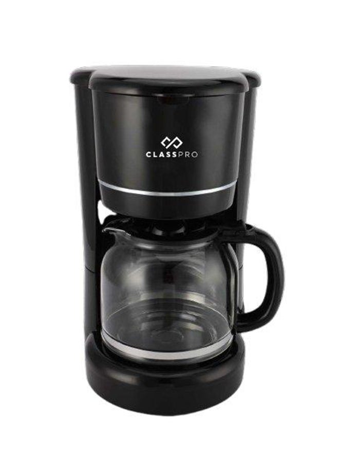 ClassPro آلة قهوة، 1.5 لتر، 900 واط، أسود - Image 1