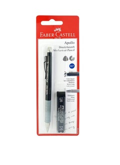 Faber Castell APOLLO MECHANICAL PENCIL 0.7MM,Assorted, 232790