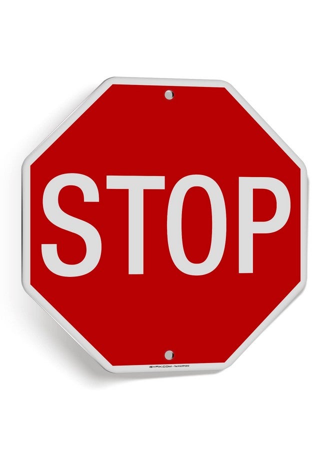 iSYFIX iSYFIX Stop Sign Reflective Aluminum - 12 x 12 Inch,1 Pack- Street Traffic, Slow Warning, Laminated, UV, Weather, Scratch and Fade Resistant on Outdoors, Great for Crossings, Garage and Parking  - Image 1