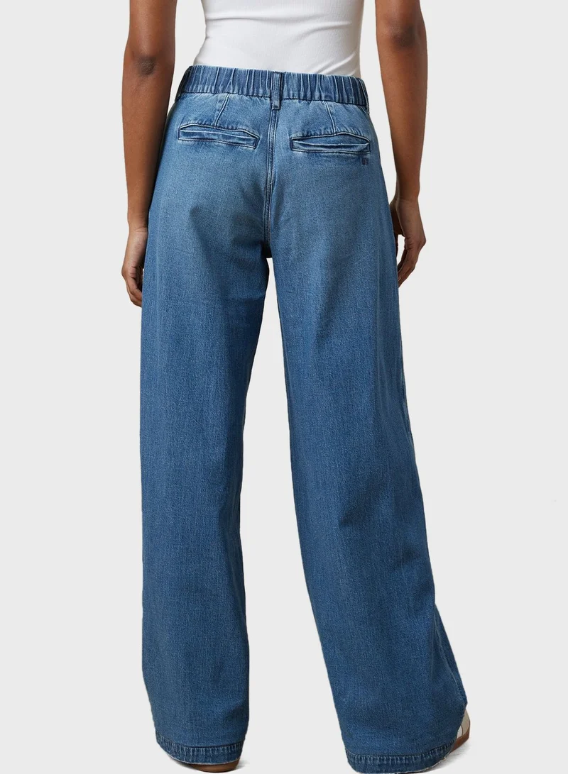 امريكان ايجل High Rise Baggy Wide Leg