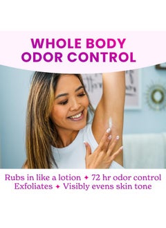 Lume Whole Body Deodorant - Invisible Cream Mini + Solid Stick Bundle - 72 Hour Odor Control - Aluminum & Baking Soda Free, Skin Loving (Lavender Sage)  - Image 3