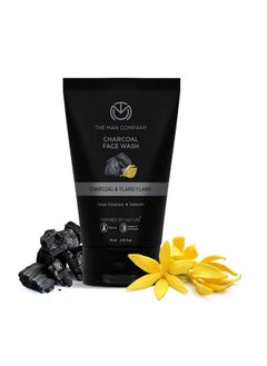 The Man Company Charcoal Face Wash; Anti Pollution Acne Oil Control; Deep Cleansing; Blackheads Removal; All Skin Types 75 Ml  - Image 3