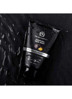 The Man Company Charcoal Face Wash; Anti Pollution Acne Oil Control; Deep Cleansing; Blackheads Removal; All Skin Types 75 Ml  - Image 5