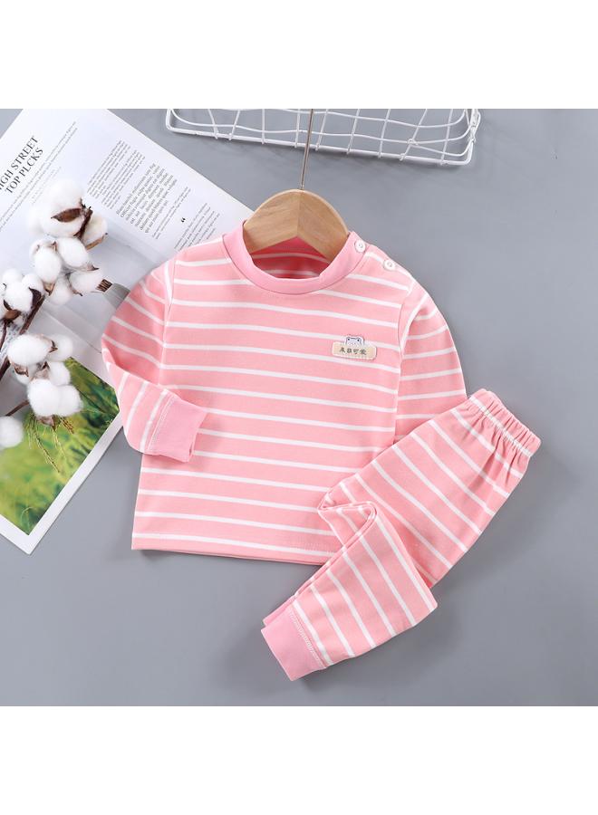 Baby God Baby Children's Clothing Children's Autumn Clothes Long Sleeve Warm De Velvet Baby Girl Boy Autumn Suit