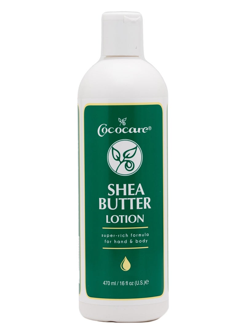 Cococare Shea Butter Lotion Super-Rich Formula For Hand And Body 470ml