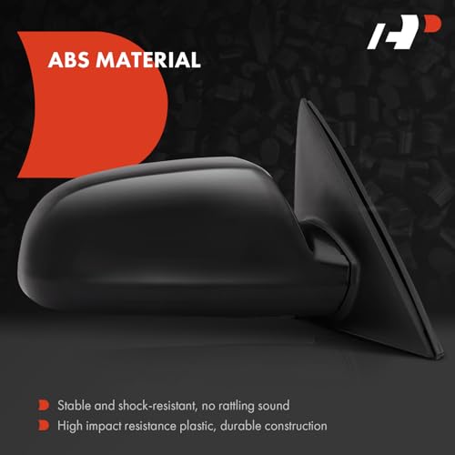 A-Premium Passenger Side Power Mirror - Compatible with Hyundai Sonata 2006 2007 2008 2009 2010 - Heated Non-Folding Outside Rear View Door Mirror - Replace# 87620-0A000 - Image 3