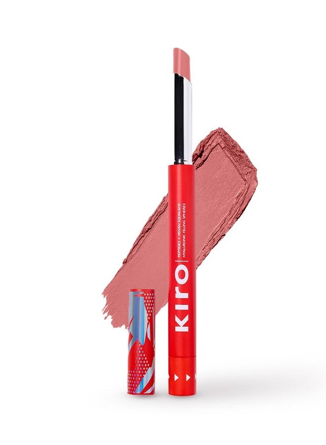 Kiro Slickstick Luxe Matte Lipstick - Almond Latte, 2.4g | High-Pigment Velvet Matte Finish | Hydrating & Long-Lasting | Infused with Peptides & Hyaluronic Spheres | 12 Nude, Pink, Brown & Red Shades - Image 1
