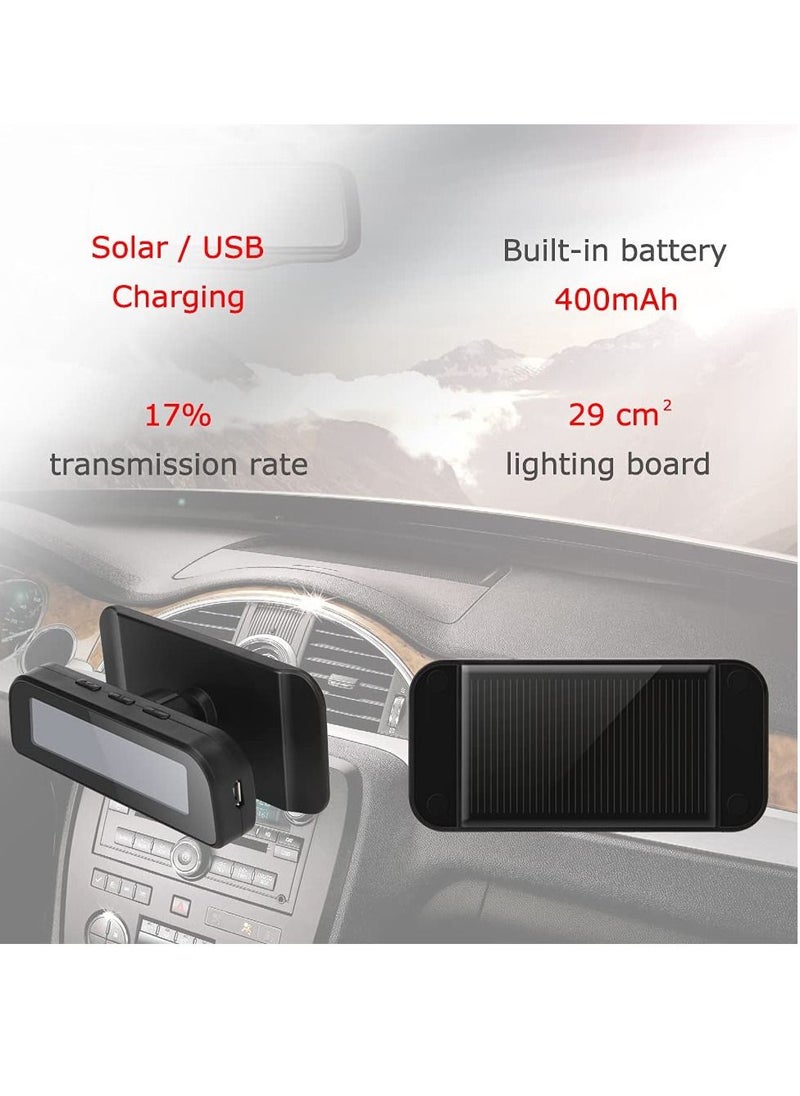SYOSI - Tire Pressure Monitoring System Solar Tire Pressure Monitor System Universal Wireless Car Alarm Waterproof External Sensors for Rv Trailer Car - Image 1