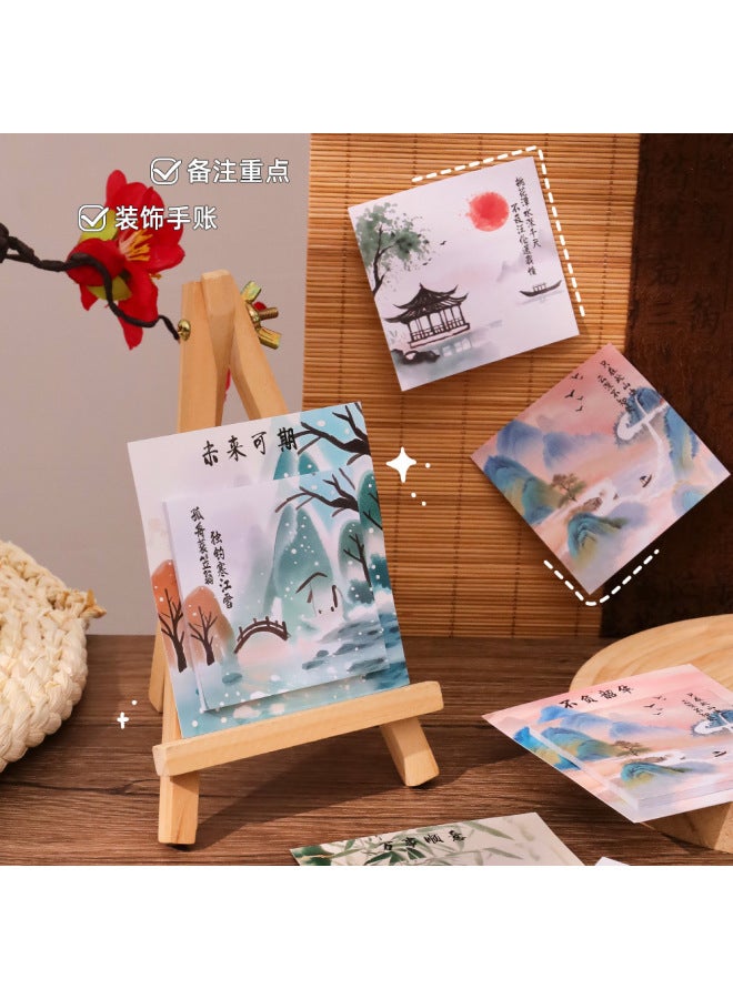 HELPS Creative Antique Inspirational Post-it Notes For Students With High Color Value Message Note Notes Can Stick Small Gifts For N Times - Image 4