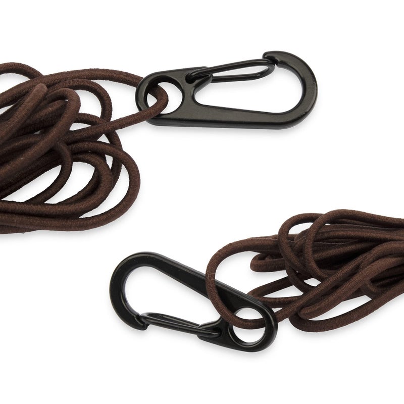 SWATOM Small Mini Carabiner Clip Tiny Spring Snap Hook Keychains Micro Carabiners for Paracord EDC Alloy Key Rings Outdoor Hiking Fishing Camping Backpack Accessories - Image 5