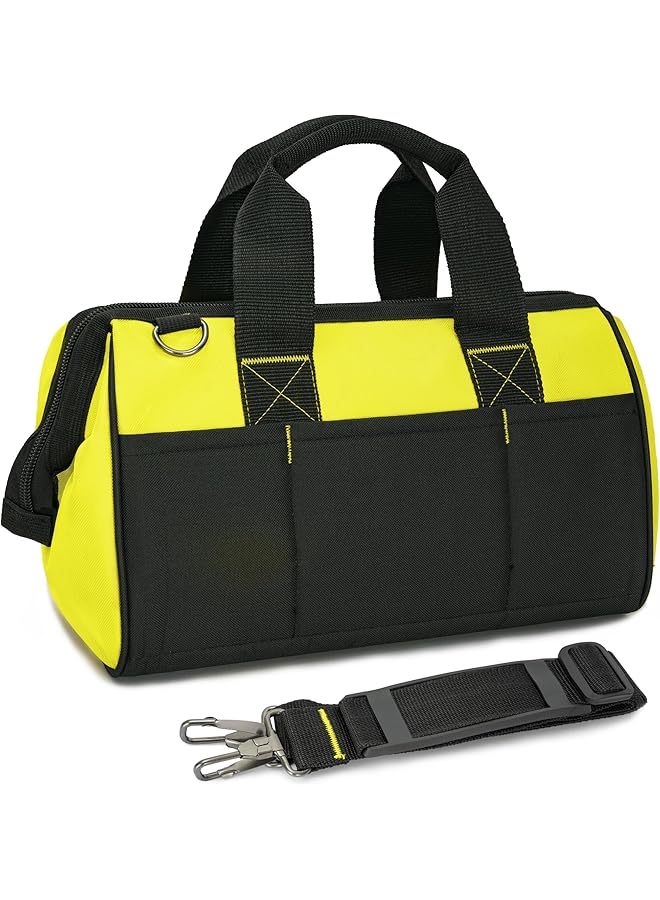 PROMASS promass Tool Storage Bag, Heavy Duty Tool Storage Bag, Large Capacity Waterproof Tool Bag with Shoulder Strap for Eletricians, DIY, Tool Storage  - Image 1