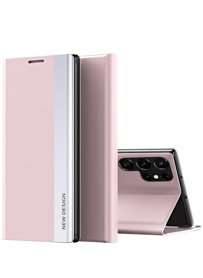 X-level Samsung Galaxy S25 Ultra Cover Case with Full Body Back Front Screen Slim Flip Cover,Anti-Scratch,Nano Adsorption,Stand Function,Protector for Samsung S25 Ultra - Image 1