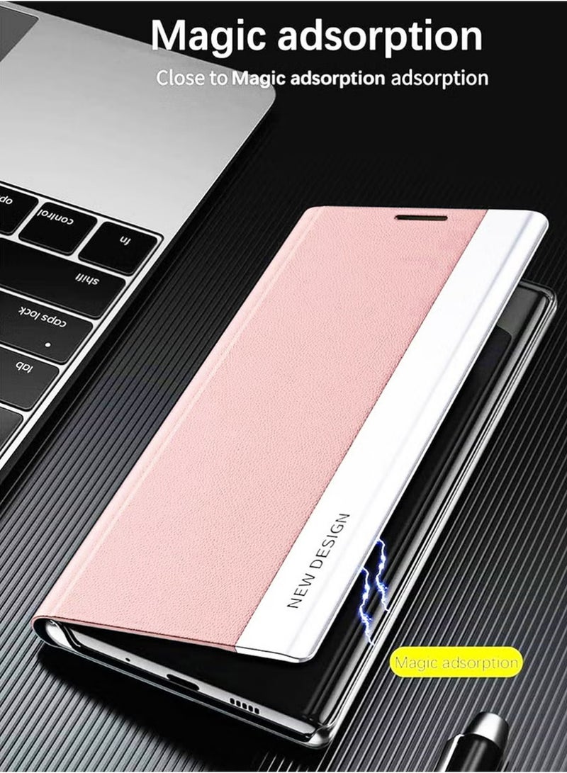 X-level Samsung Galaxy S25 Ultra Cover Case with Full Body Back Front Screen Slim Flip Cover,Anti-Scratch,Nano Adsorption,Stand Function,Protector for Samsung S25 Ultra - Image 3