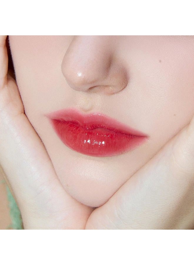 AOU GLOWY TINT BALM Tinted Lip Balm with Natural Gloss Instant Hydration for Chapped Lips 0.12Oz (04 Cherry Balm) - Image 3