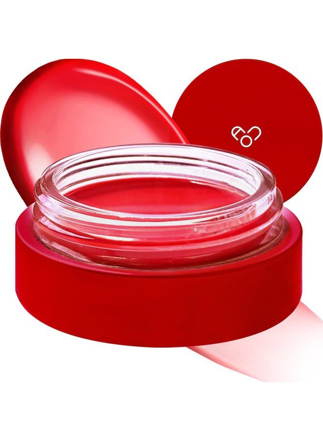 AOU GLOWY TINT BALM Tinted Lip Balm with Natural Gloss Instant Hydration for Chapped Lips 0.12Oz (04 Cherry Balm) - Image 1