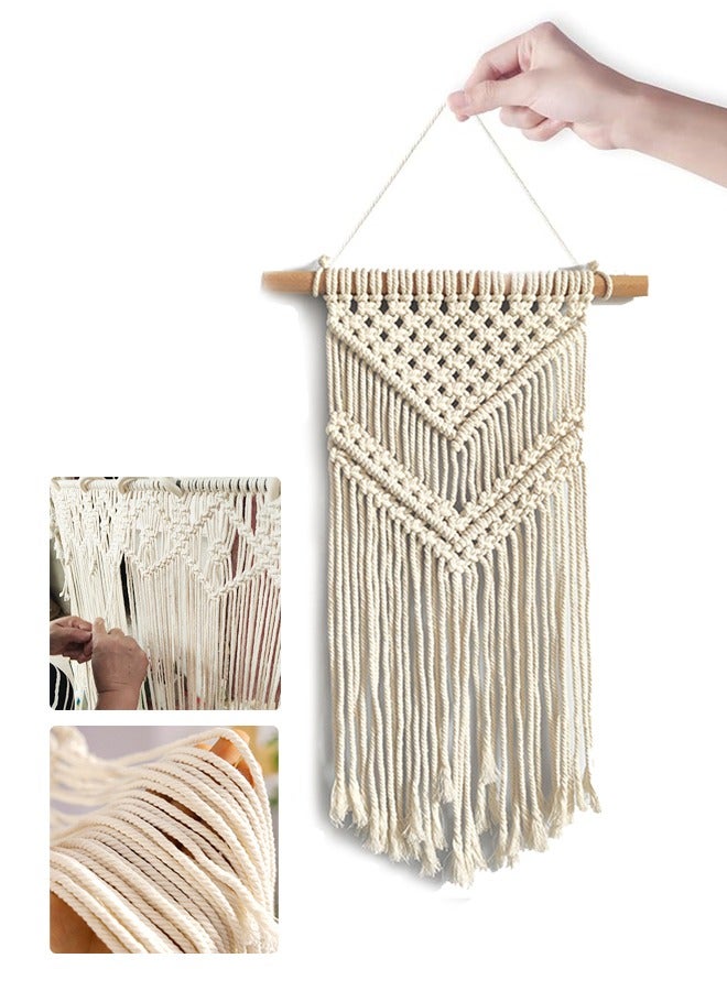 Small Woven Tapestry Wall Hanging Bohemian Style Home Decoration for Apartment - Image 5