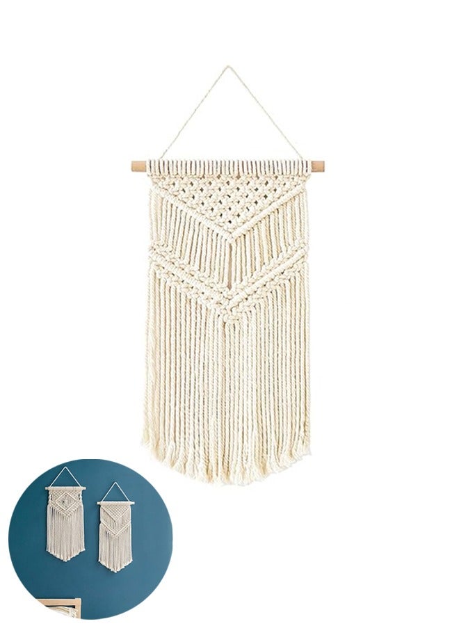 Small Woven Tapestry Wall Hanging Bohemian Style Home Decoration for Apartment - Image 1