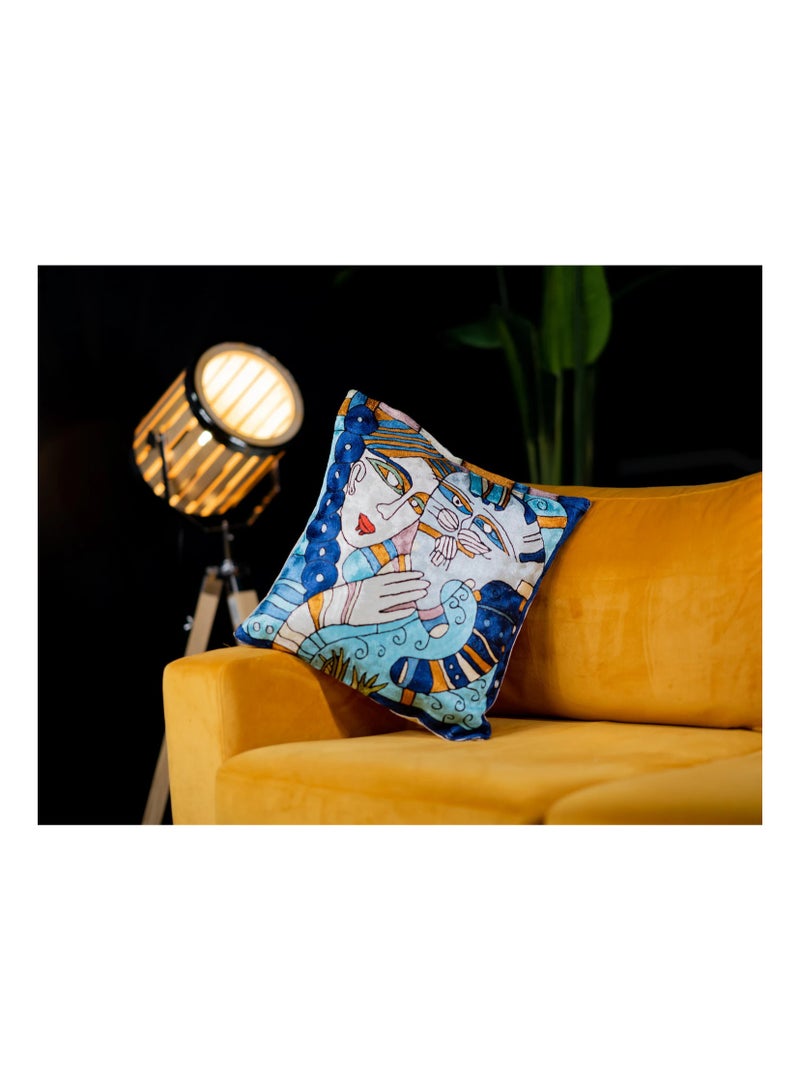 Moroccan Mosaic Cushion Cover