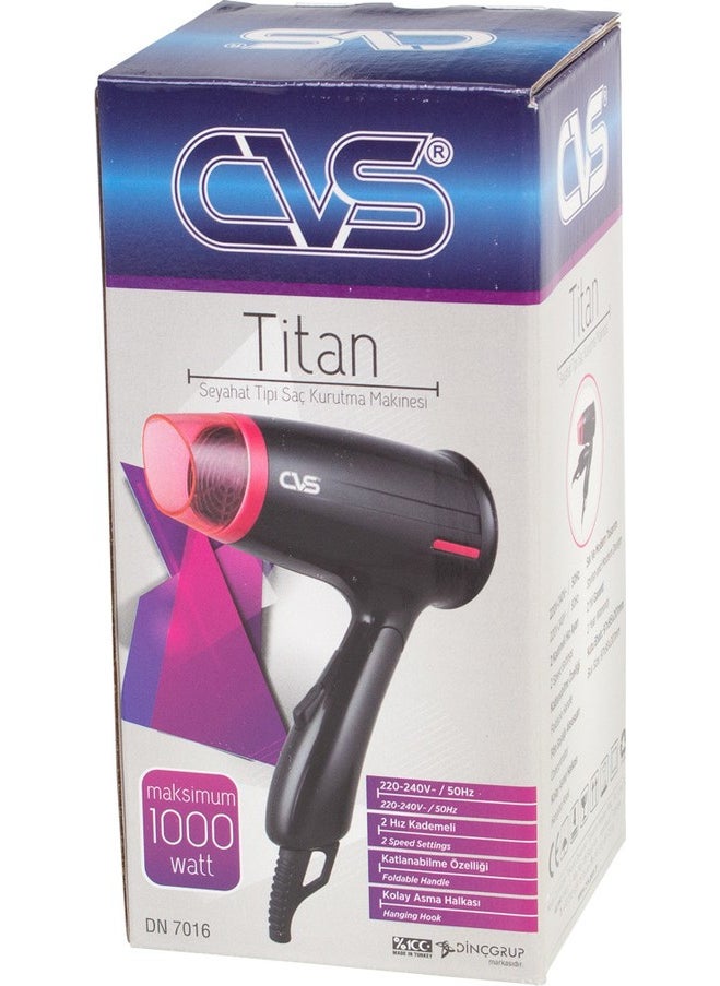 cvs DN7016 Titan 1000W Travel Hair Dryer  - Image 2