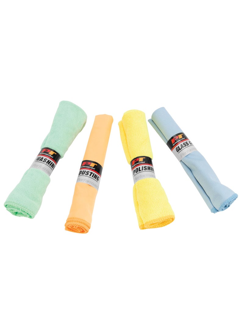 Performance Tool Performance Tool W1474 Microfiber Towels - Super Absorbent and Lint-Free Cleaning Cloths for Cars, Home, and More 
