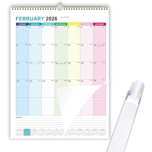 Dayvorax 2026-2027 Wall Calendar - Wall Calendar 2026-2027 from Jan 2026 to Jun 2027, 22" x 17", Extra Large Calendar with Thick Paper, Large Ruled Blocks - Image 1