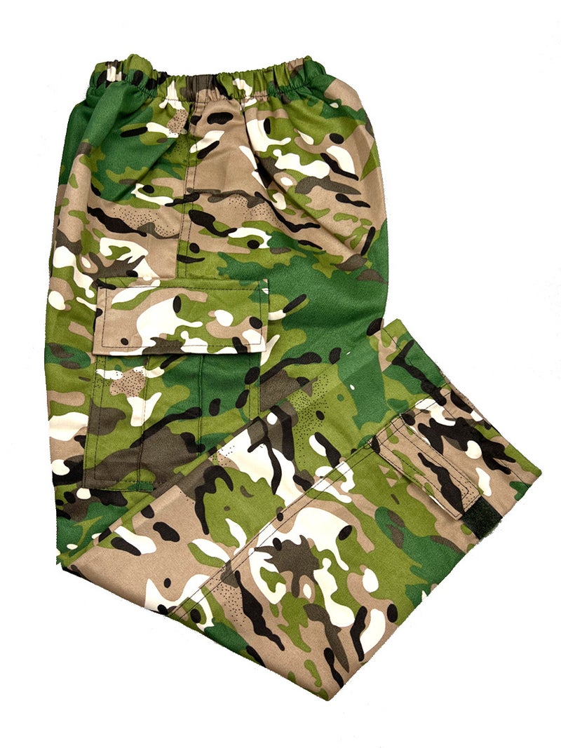 Children'S Camouflage Single Pants Boy'S Cordwork Pants Tabby Pants Girl'S Casual Pants New Military Fan Pography Performance Pants - Image 4