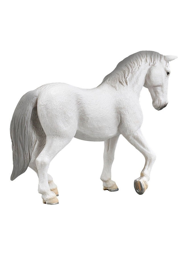 MOJO Lipizzaner Mare Realistic Equestrian Horse Club Hand Painted Toy Figurine - Image 3