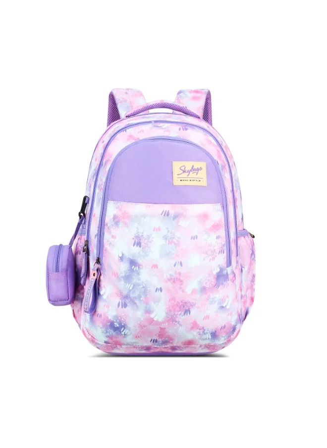 سكاي باجز SKYBAGS BLISS 01 Unisex Orchid School Backpack - SK BPBLISCH1ORC