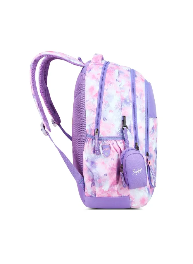 Skybags SKYBAGS BLISS 01 Unisex Orchid School Backpack - SK BPBLISCH1ORC